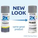 Rust-Oleum 12oz Painter's Touch 2X Flat Primer Spray - Gray 3