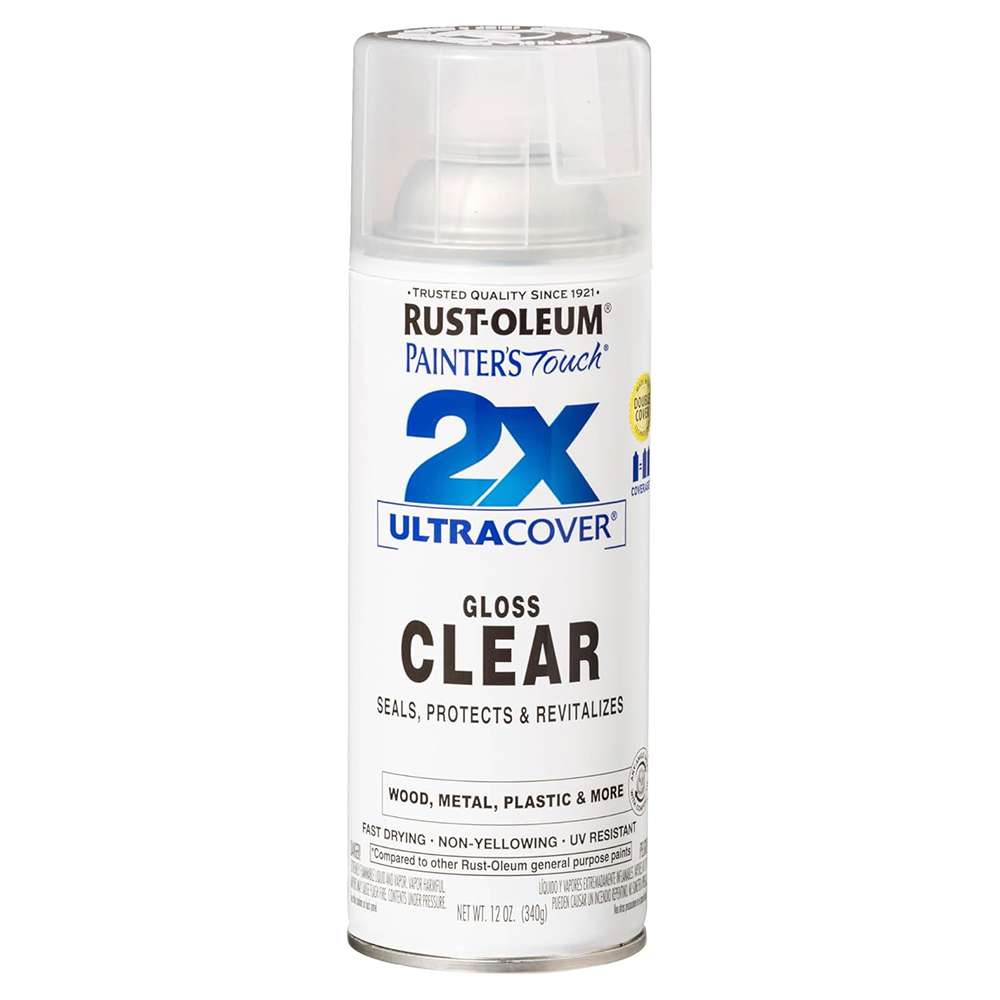Rust-Oleum 12oz Painter's Touch 2X Spray Paint Gloss - Clear