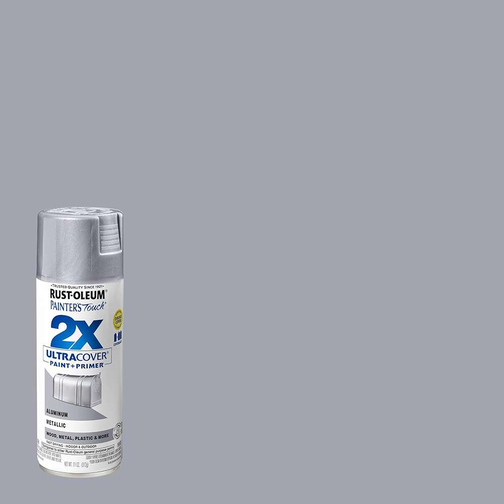 Rust-Oleum 11oz Painter's Touch 2X Metallic Spray Paint - Aluminum 3