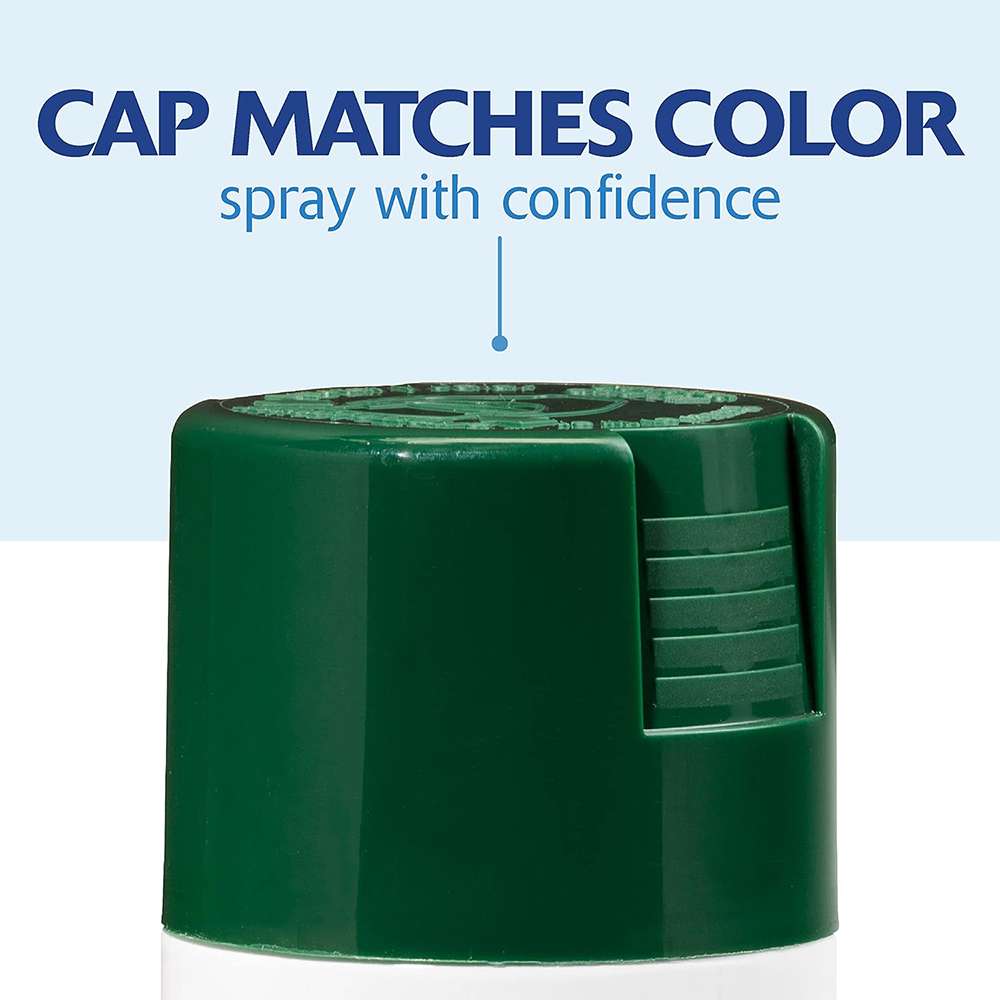 Rust‐Oleum 12oz Painter’s Touch 2X Ultra Cover Paint + Primer Gloss Spray Paint - Hunter Green 6