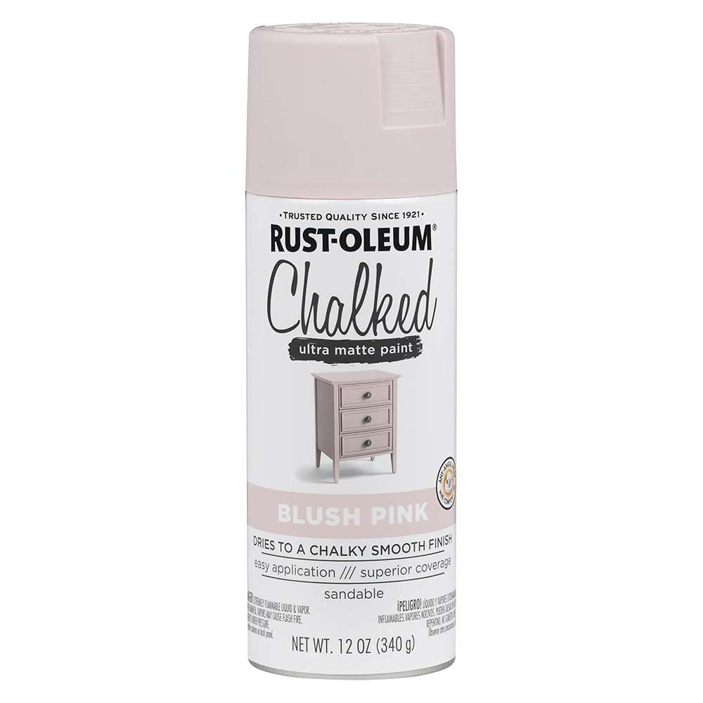 طلاء بخاخ راست أوليوم مطفي غير لامع وزن (12oz) لون (Blush Pink)