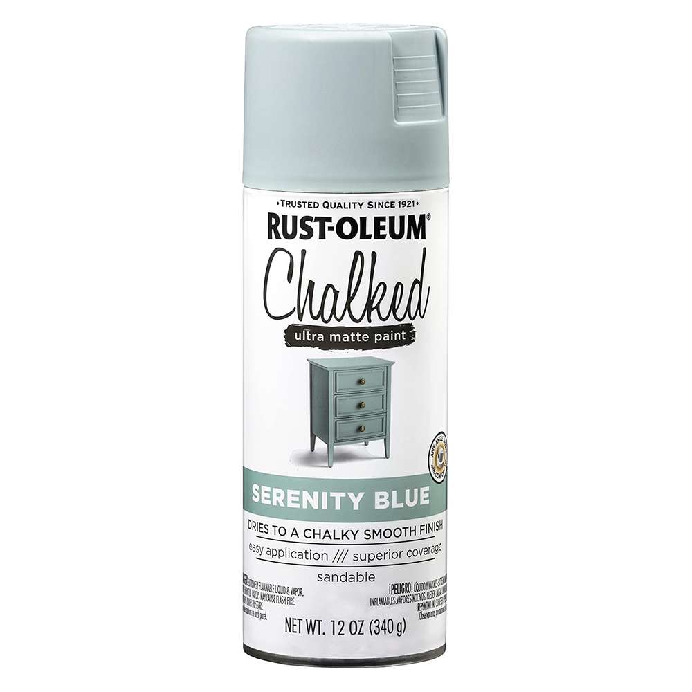 Rust-Oleum 12oz Chalked Ultra Matte Spray Paint - Serenity Blue 0