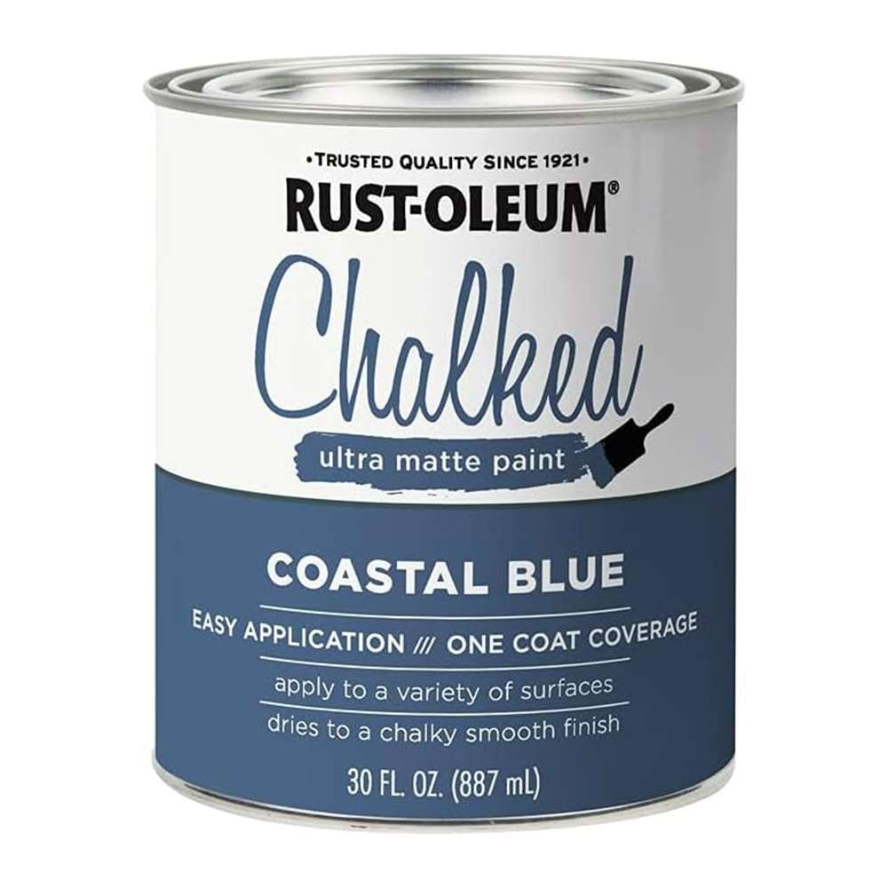 Rust-Oleum 30oz Ultra Matte Interior Chalked Paint - Coastal Blue 0