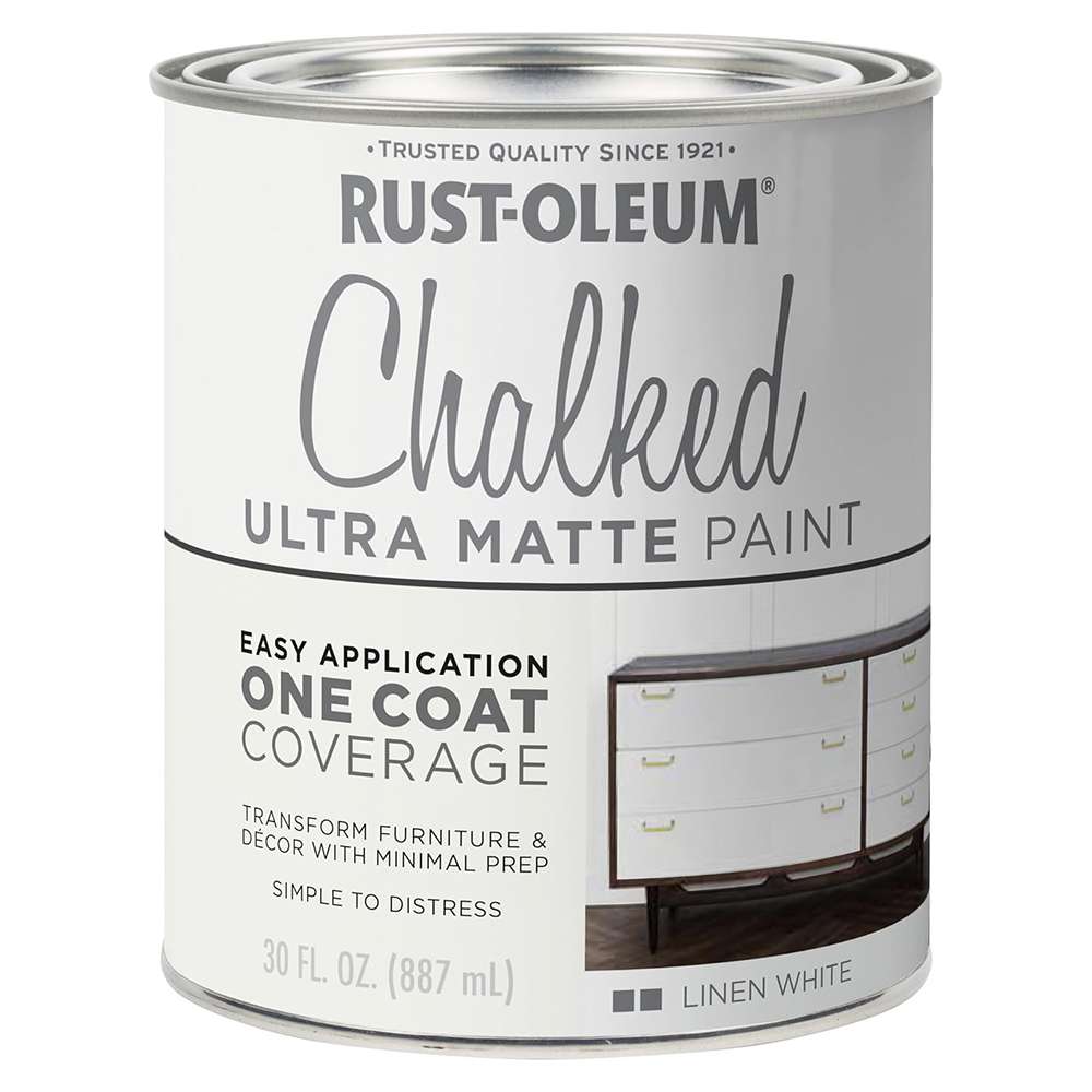Rust-Oleum 30oz Ultra Matte Chalked Paint - White