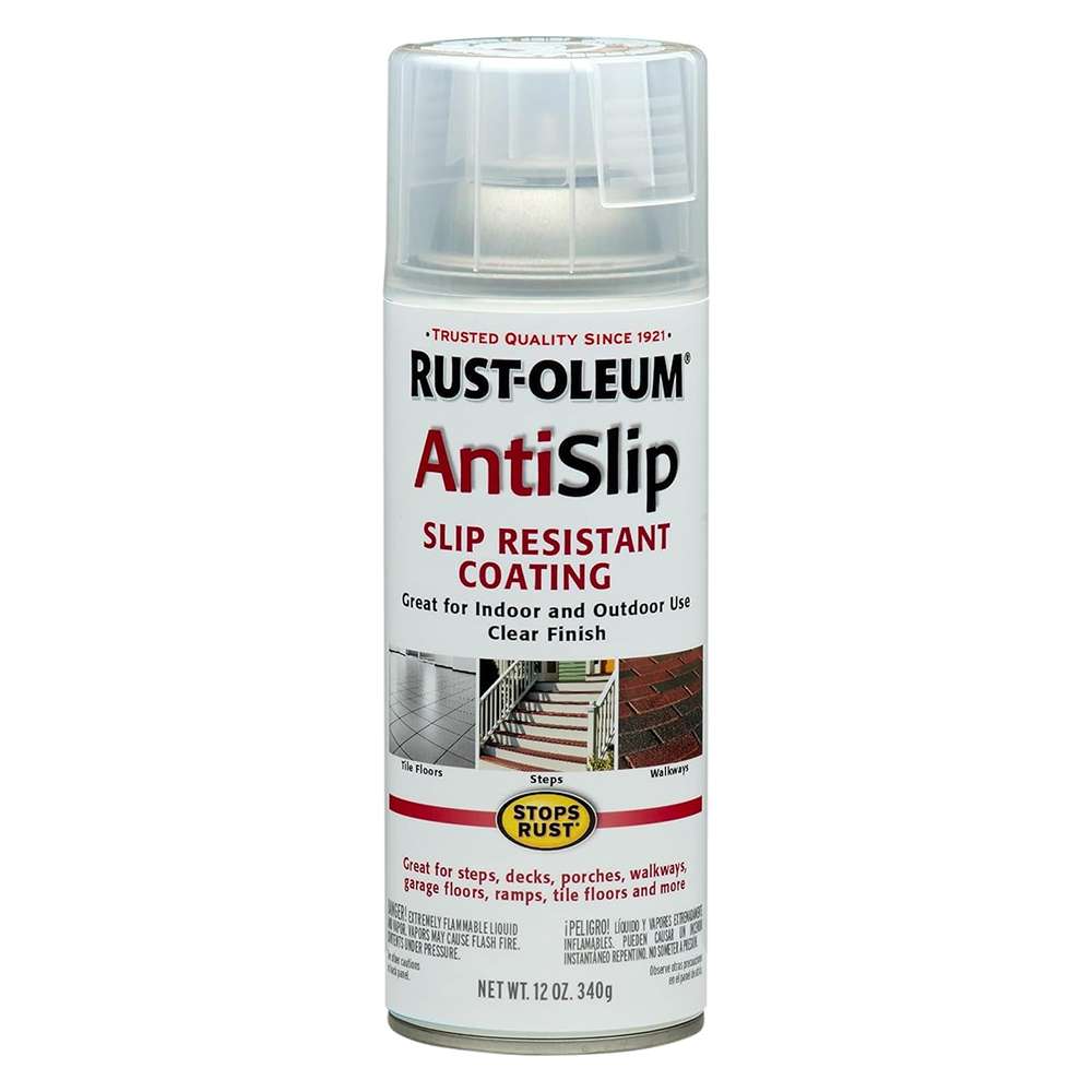 Rust-Oleum 12oz Stops Rust Anti-Slip Spray Matte Finish Paint - Clear 0