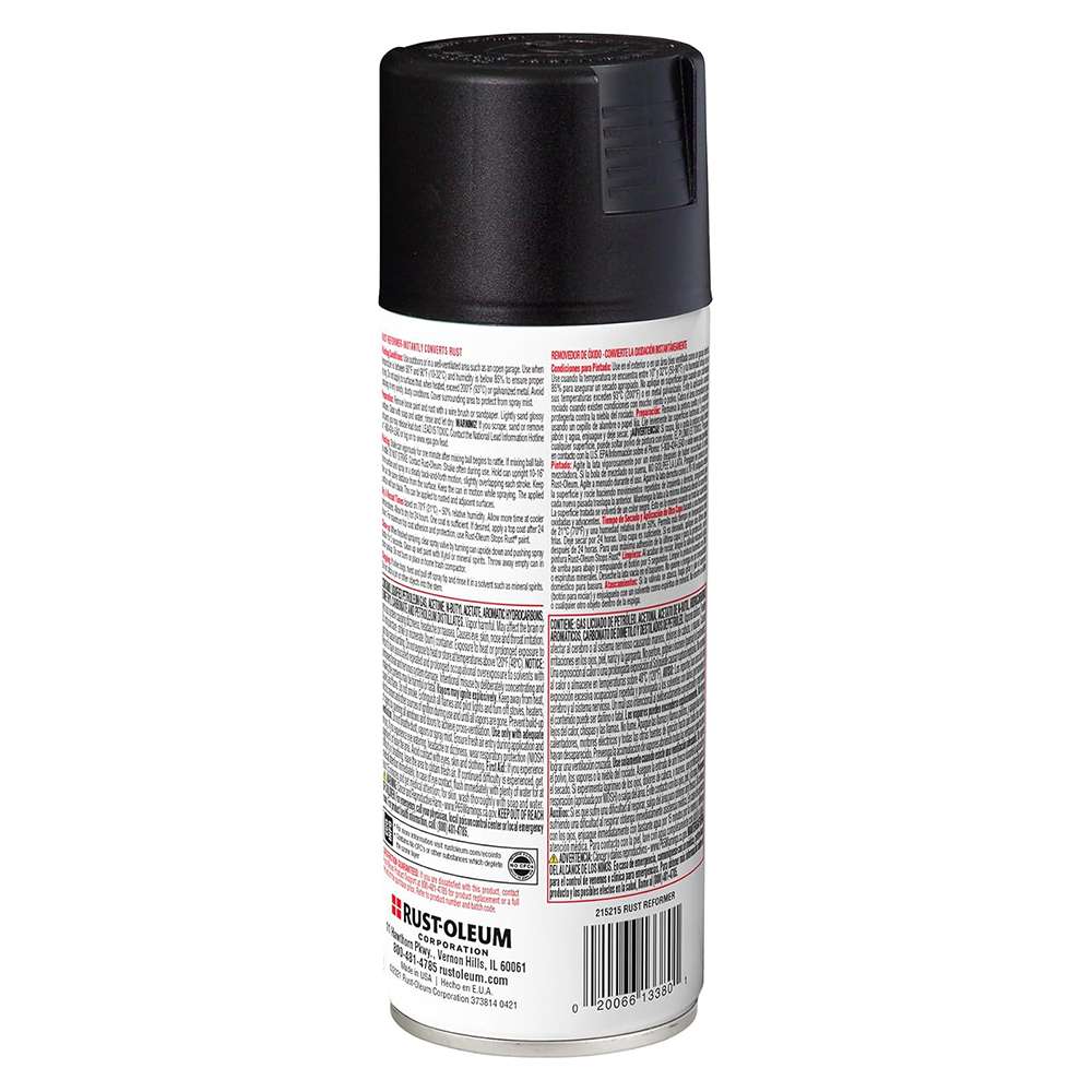 Rust-Oleum 10.25oz Stops Rust Reformer Rust Reformer Spray - Black 1