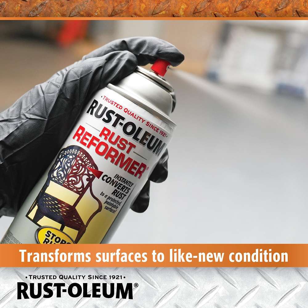 Rust-Oleum 10.25oz Stops Rust Reformer Rust Reformer Spray - Black 4