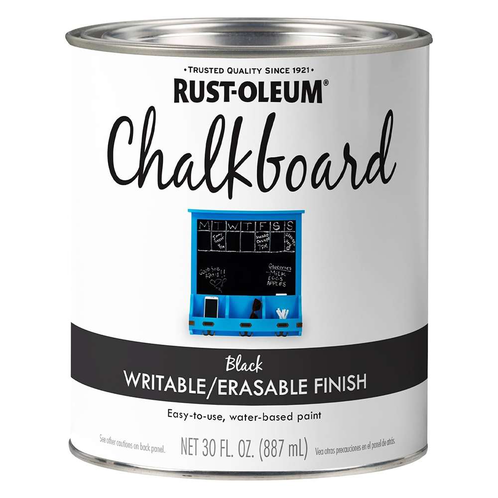 Rust-Oleum 30oz Chalkboard Brush-On Paint - Black 0