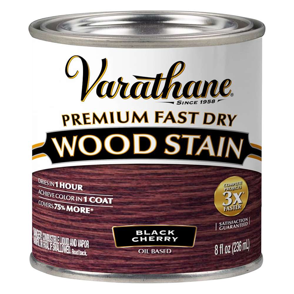 Rust-Oleum Varathane Half Pint Premium Fast Dry Wood Stain - Black Cherry