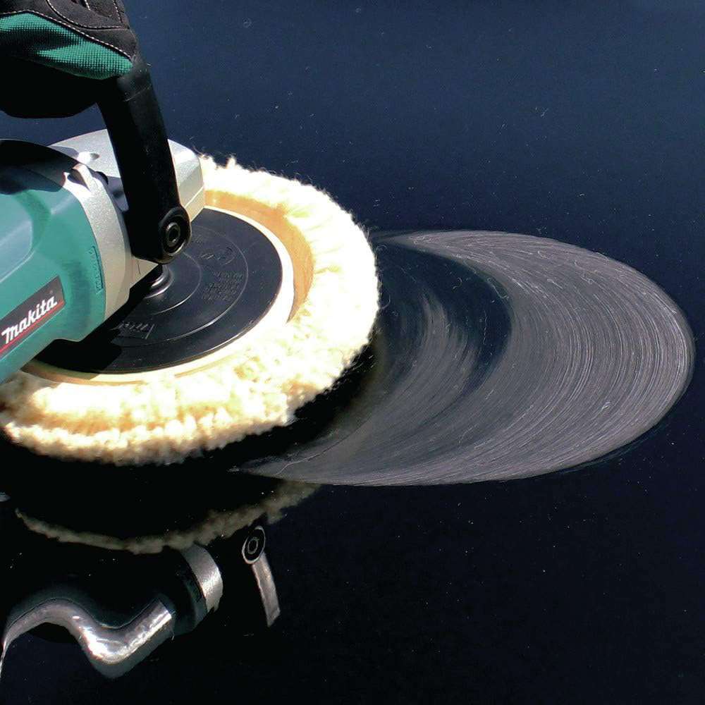 Makita 192629-7 180mm Hook & Loop for 9227CB Wool Pad - Multicolor 4