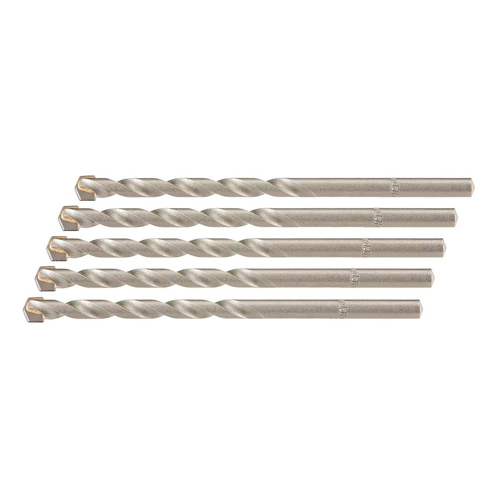 Makita D-16514 TCT 8 x 110mm Masonry Drill Bit Set - 5 Pcs/Set 0