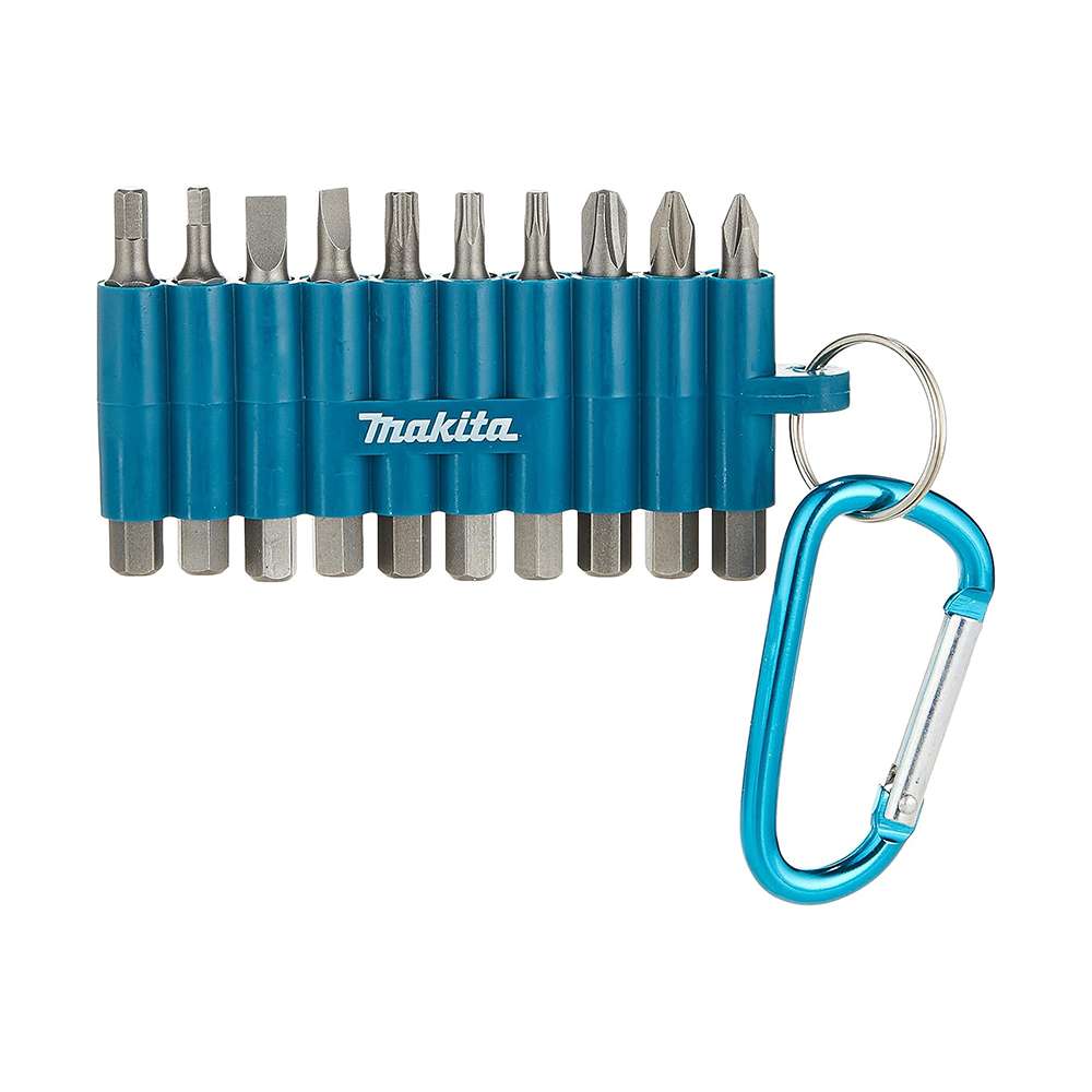 Makita D-67620 1/4" Hex PT ACC Screwdriver Bit - 10 Pcs/Set 1