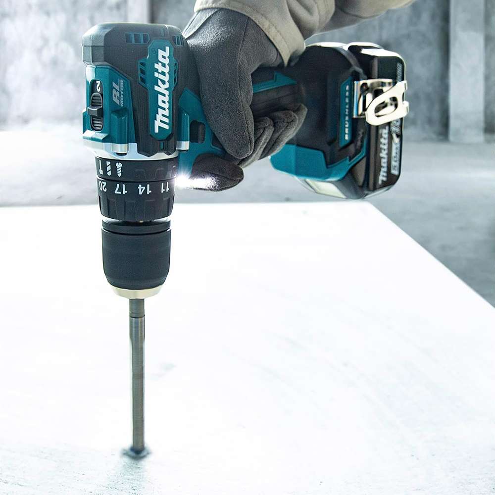 Makita DHP487RF1J 18V Cordless Hammer Drill - 1 Battery + Charger 3