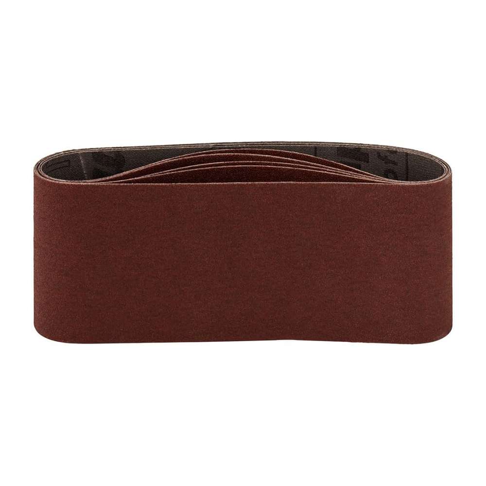 Makita P-37122 K100 Grit 76 x 457mm Sanding Belt Set - 5 Pcs/Set 1
