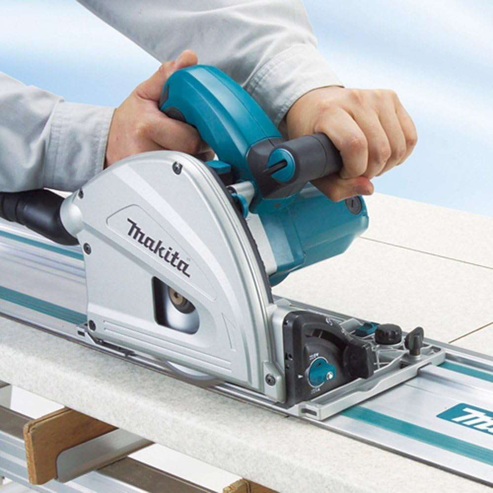 Makita SP6000 165mm Corded Plunge Saw Blue 5