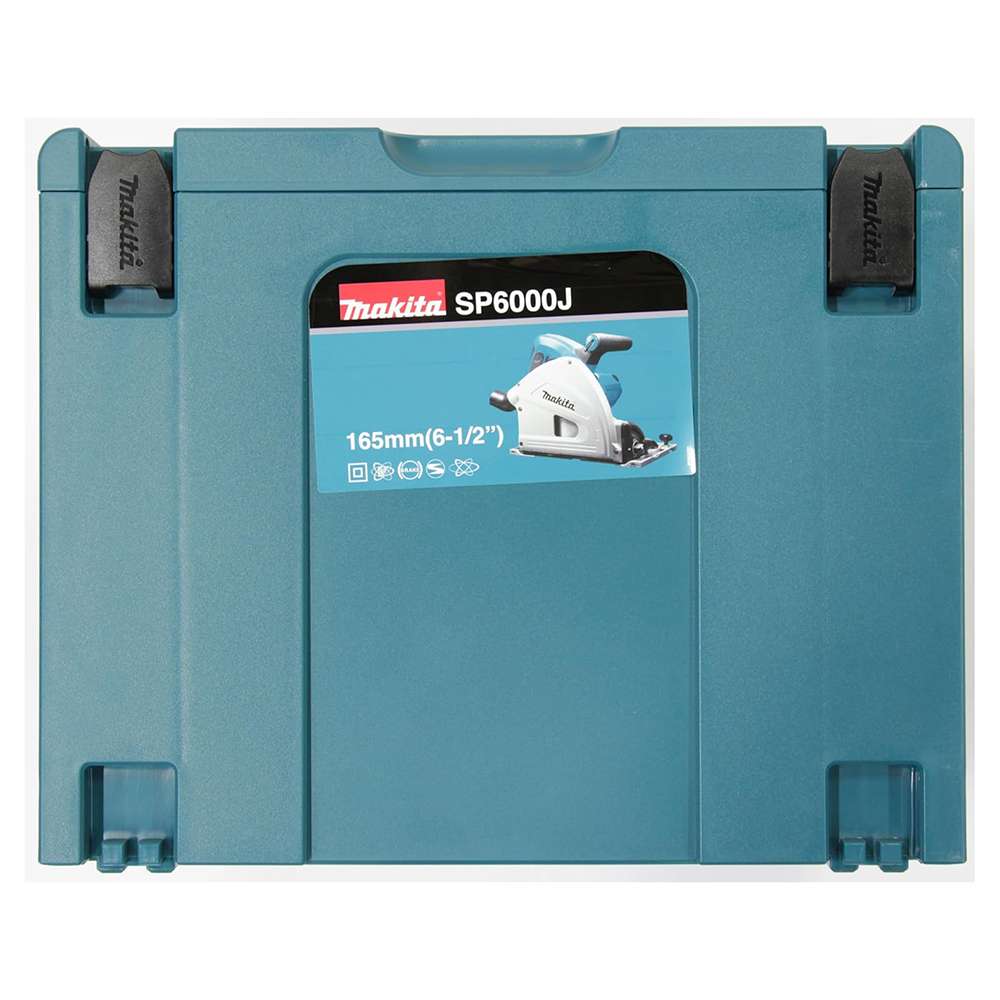Makita SP6000J 165mm 1300W Plunge Saw in Makpac 9