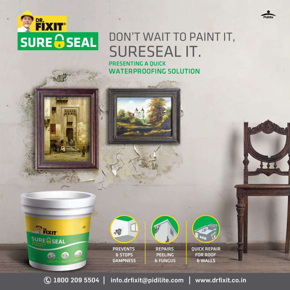 Dr. Fixit Sureseal Waterproof Coating 5Kg 1
