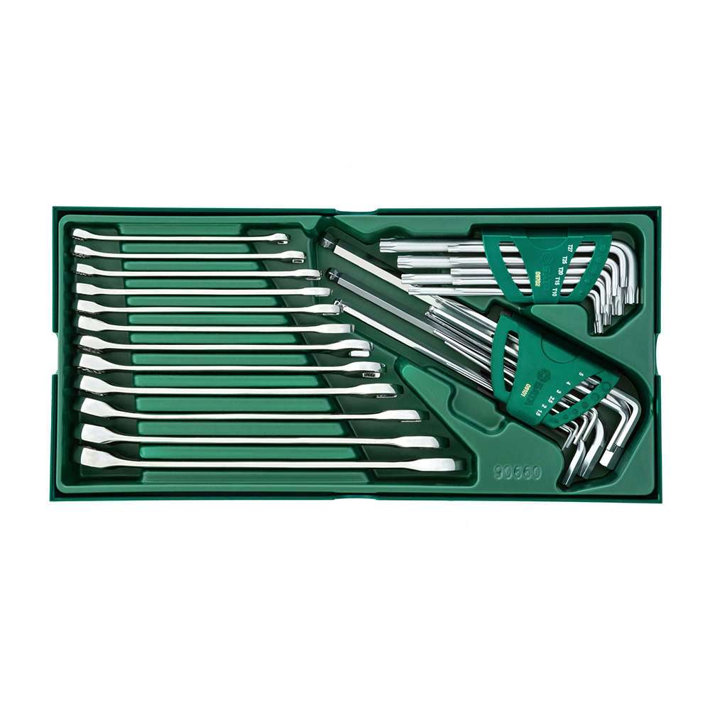SATA Bundle 285 Tools Tray Set With 7 Drawer Roller Cabinet 1