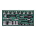 SATA Bundle 285 Tools Tray Set With 7 Drawer Roller Cabinet 3