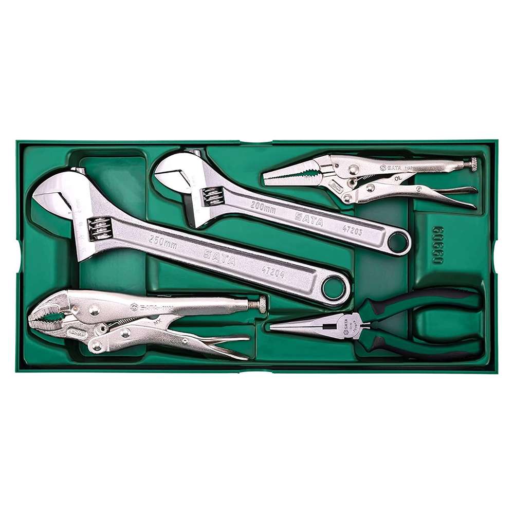 SATA Bundle 285 Tools Tray Set With 7 Drawer Dark Grey Roller Cabinet 5