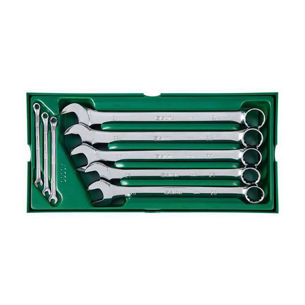 SATA Bundle 285 Tools Tray Set With 7 Drawer Red Roller Cabinet 9