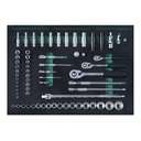 SATA Bundle 239 Automotive Master Tool Set With 7 Drawer Black Roller Cabinet 1