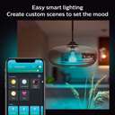 Philips HUE 13.5W A67 E27 EUR White and Color Ambiance Smart LED Bulb 8