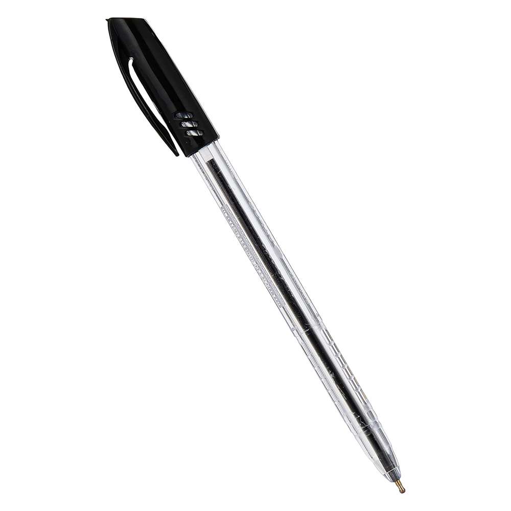 Atlas Ballpoint Pens 1.0mm Medium Point Black Ink, Box of 50