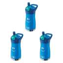 Maped Drinks Bottle Picnik Concepts 430ml , Leak-Proof & BPA-Free - Blue - Pack of 3 3