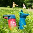 Maped Drinks Bottle Picnik Concepts 430ml , Leak-Proof & BPA-Free - Blue - Pack of 3 5