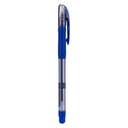 uniball Laknock Ballpoint Pen 0.7mm Fine Tip, Black & Blue Ink, Retractable, Smooth & Reliable Writing SN100 - Pack of 2 1