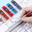 Pentel Ain Pencil Lead Refill 0.5mm HB, Break-Resistant Graphite for Mechanical Pencils, Smooth & Dark Writing - 40 Leads/Tube 3