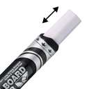 Pentel Maxiflo Whiteboard Marker, Black Ink, Broad Chisel Tip, Vivid, Refillable with Pump Action System - 1 Pc 2