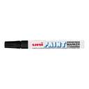uniball Paint Marker PX-20 Bullet Tip, Opaque Ink for Multi-Surface Use, Waterproof & UV-Resistant - Black 0