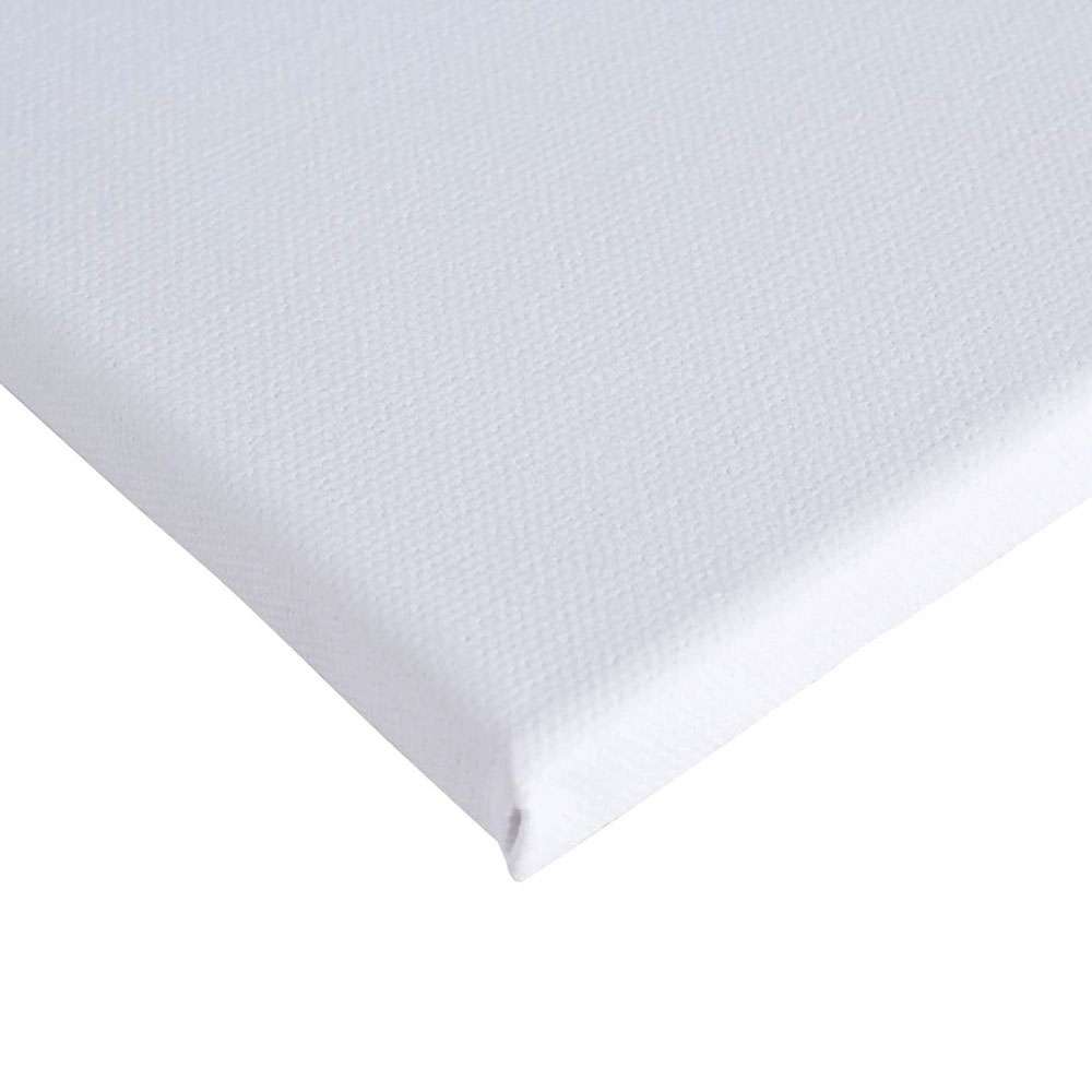 Funbo Stretched Canvas Board 40 x 40cm, 380gsm, Triple Primed Cotton, Acid-Free, Ideal for Acrylic & Oil Painting 1