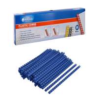 Atlas Plastic Binding Comb, A4 Size, 8 mm, Blue, Box of 100