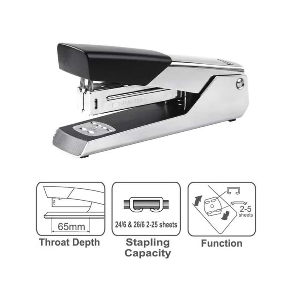 Atlas Half Strip Metal Stapler Chro | UAE Stock – FEPY