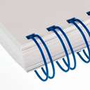 Renz Binding Wire 3:1", 12.7mm, 1/2", Blue – Box of 100 2