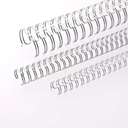 Renz Binding Wire 3:1", 8mm, 5/16", Silver – Box of 100 0