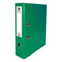 Atlas 2-Ring PP Box File, F/S, 80 mm Spine, Green – Box of 30