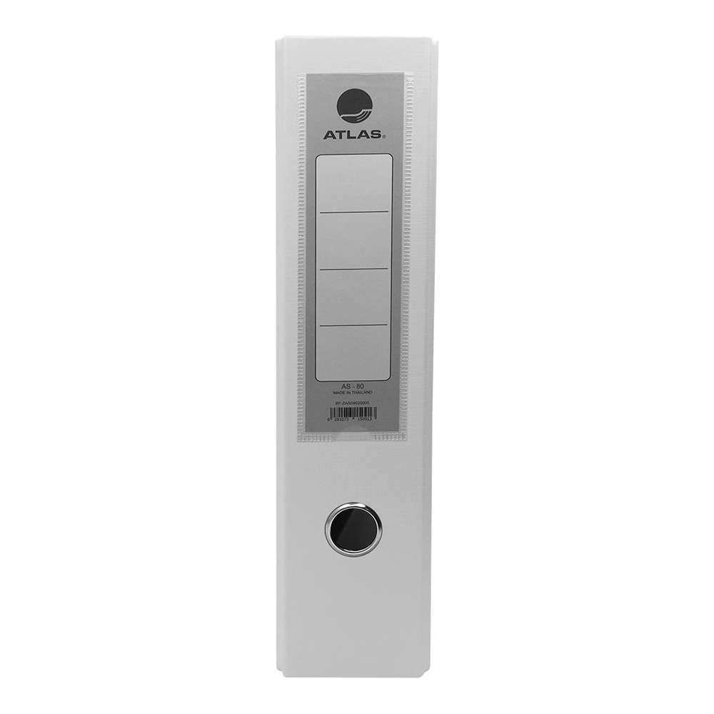 Atlas File Polypropylene FS80, White | Box of 30