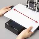 Carl Heavy-Duty Paper Punch, 150-Sheet Capacity, Black – Desktop Hole Punch for Office & School 1