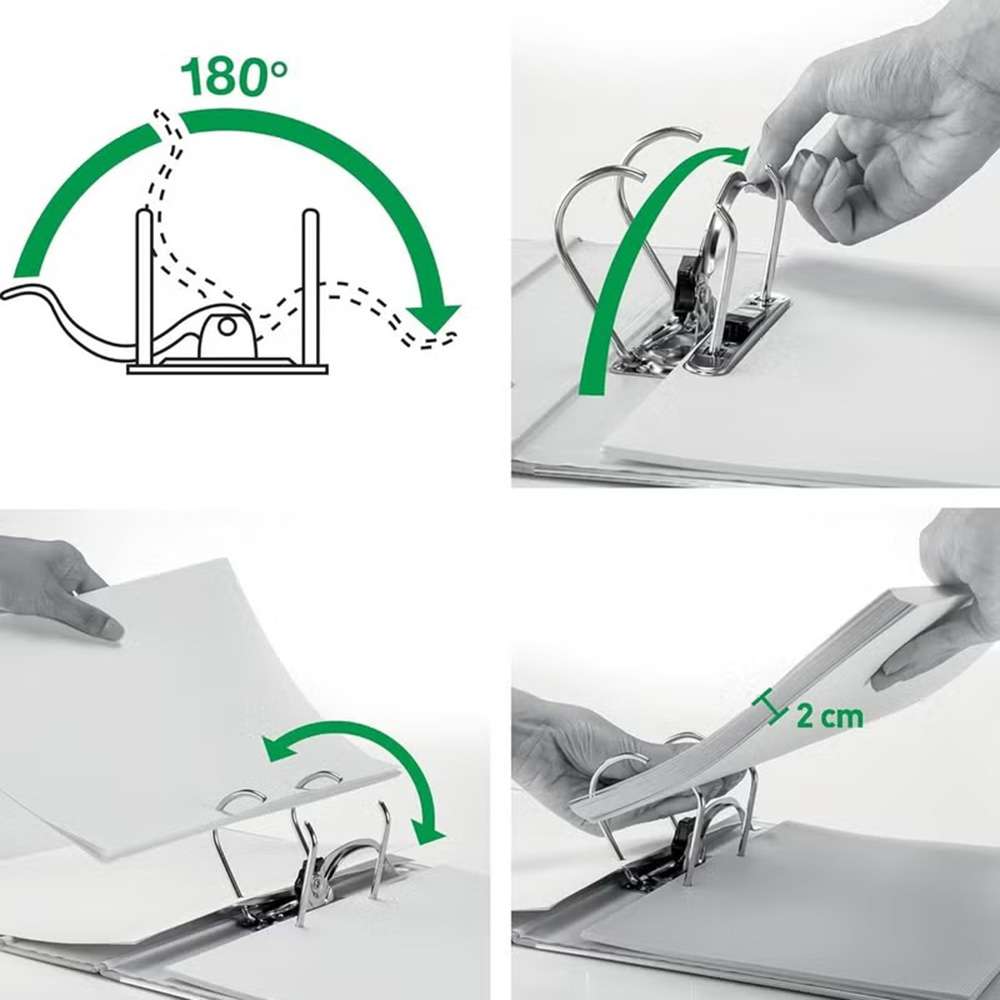 Clipp PP Box File, F/S, 70 mm Spine, Blue – Box of 50 2