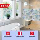 DC Fix Transparent Printed Adhesive Foil, 45cm x 2m, Decorative Pattern for Glass & Furniture 4