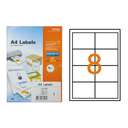 Formtec Self-Adhesive Labels, 97 × 67.7 mm, 800 Labels – Pack of 100 Sheets 0