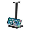 Xtrike Me HT-08 BK detachable Headset stand with phone holder 1