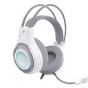 Xtrike Me GH515W RGB Gaming Headset - Stereo Surround Sound - RGB Lighting - 40MM Drivers - LEATHER Ear Cups -White 3