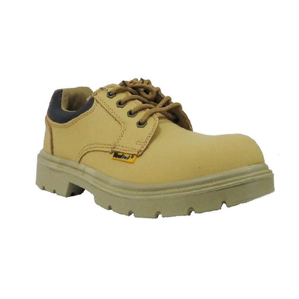 Vaultex LNS Low Ankle Steel Toe Safety Shoes - Honey, 46 0