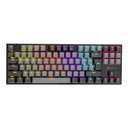 Xtrike Me GK-989A Wired Mechanical Gaming Keyboard – 87 Keys, 25-Key Rollover, Rainbow Backlight, 50M Keystroke Lifespan 0
