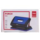 Deli 2-Hole Paper Punch, 10-Sheet Capacity, Document Organizing, Ideal for Office Use - Assorted Colors 2